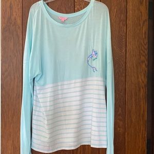 Lilly Pulitzer Beach coverup.  Large